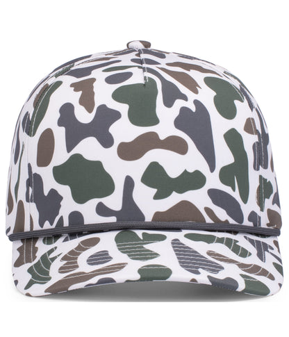 DUCK CAMO 5-PANEL TRUCKER CAP