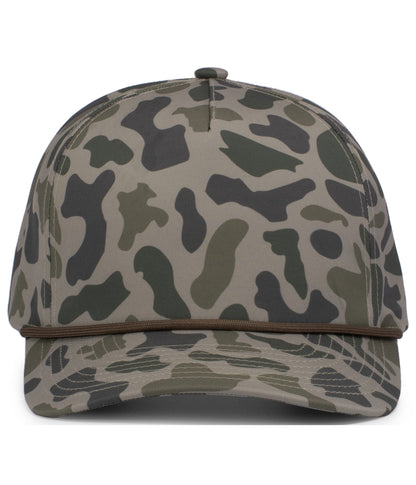 DUCK CAMO 5-PANEL TRUCKER CAP