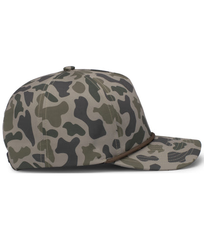 DUCK CAMO 5-PANEL TRUCKER CAP