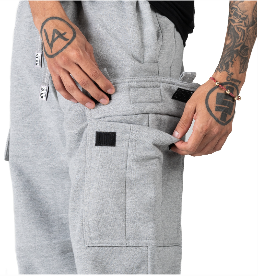 Pro Club Men's Heavyweight Fleece Cargo Pants